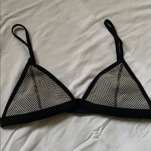 Vintage triangle bathing suit top